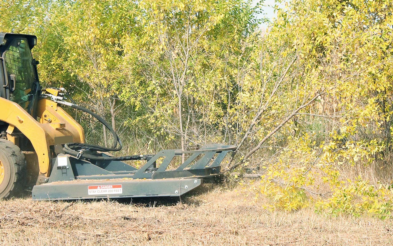 Skid steer 2024 bush hog